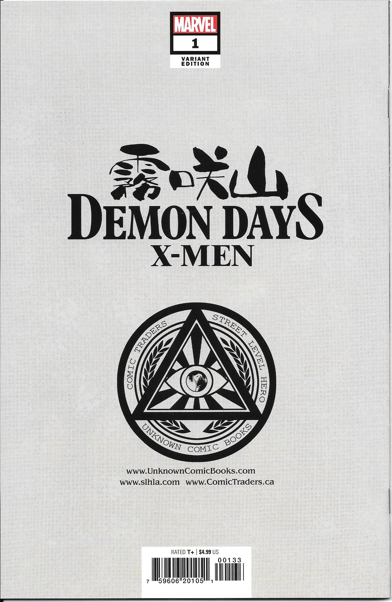 X-Men Demon Days #1 (Kael Ngu Virgin Variant) NM+
