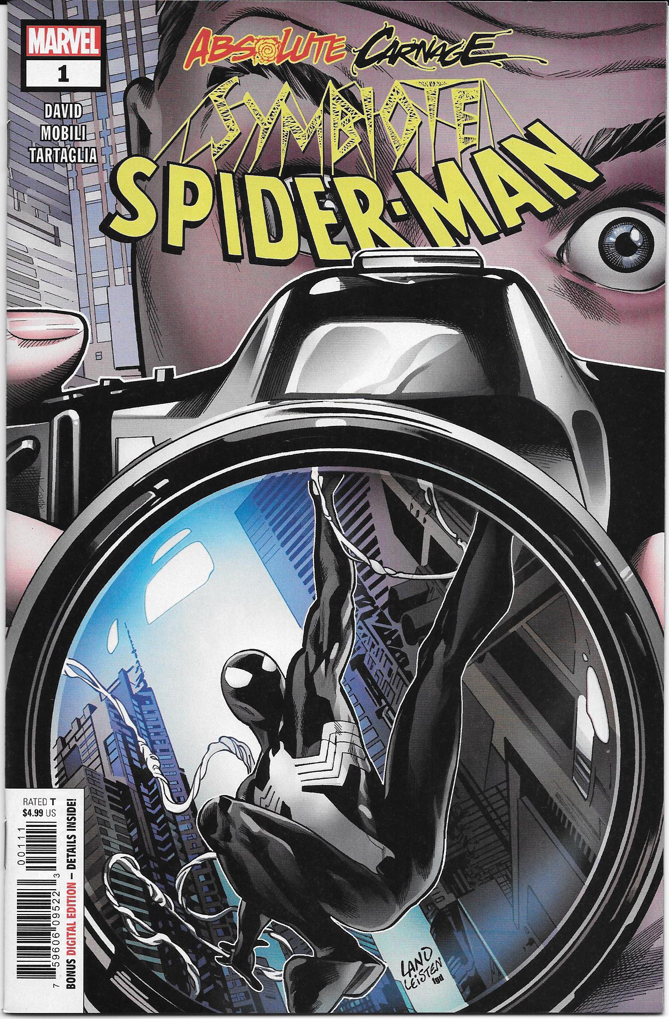 Absolute Carnage Symbiote Spiderman #1 NM+