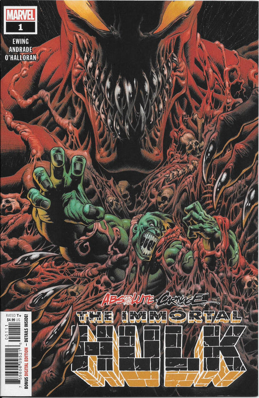Absolute Carnage Immortal Hulk #1 NM