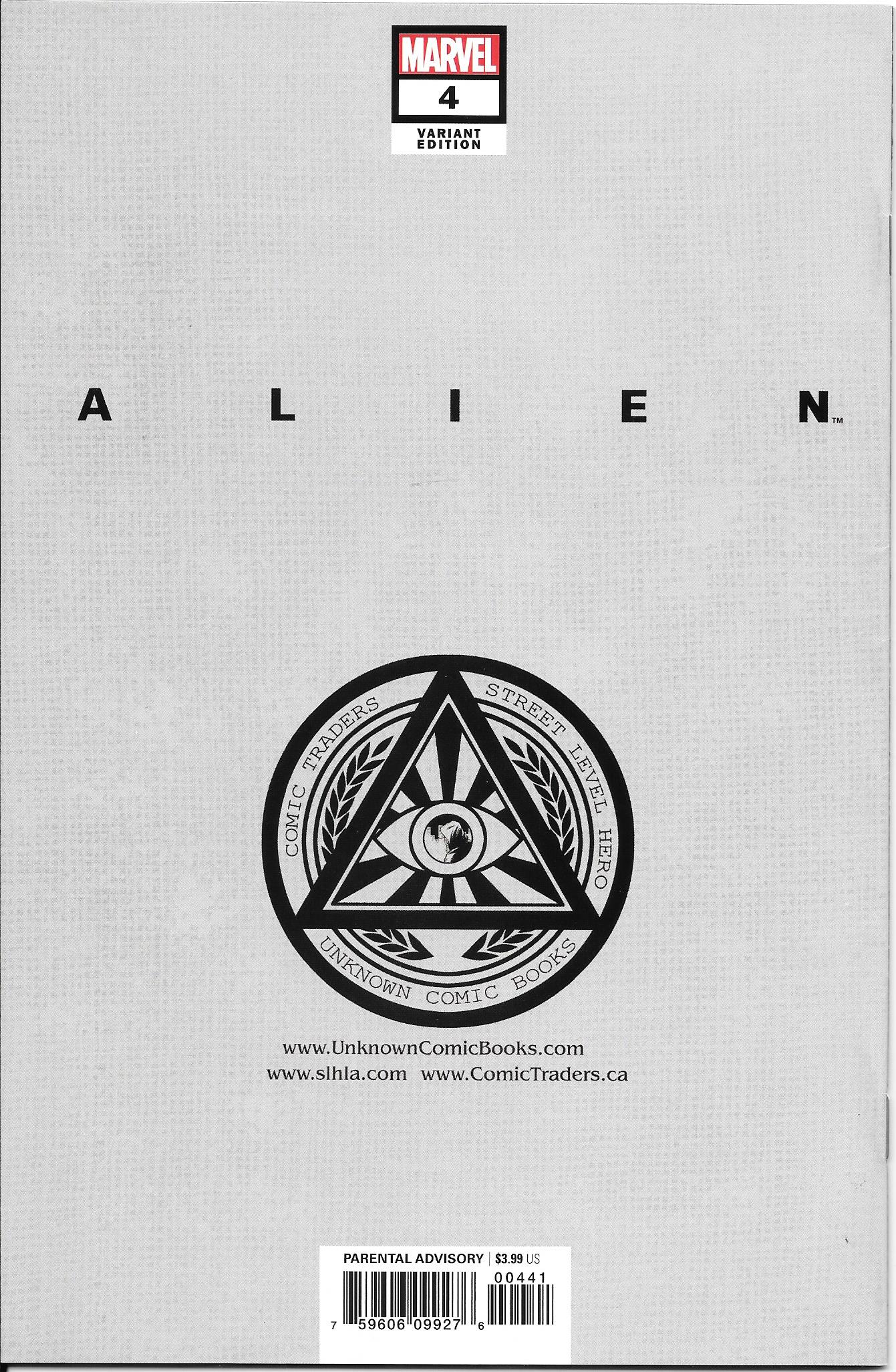 Alien #4 (Suayan Variant)