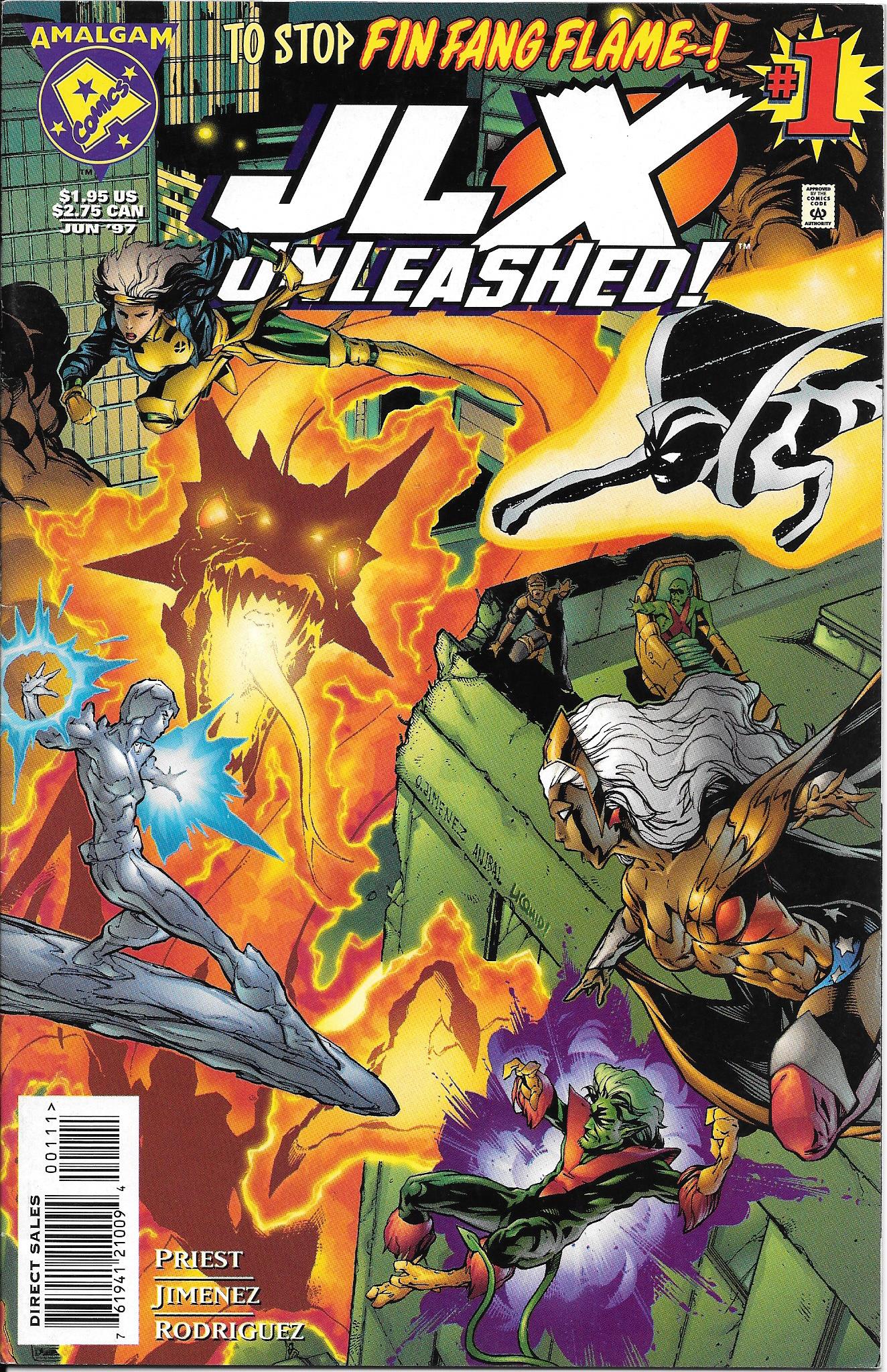 Amalgam Comics JLX Unleashed #1 NM