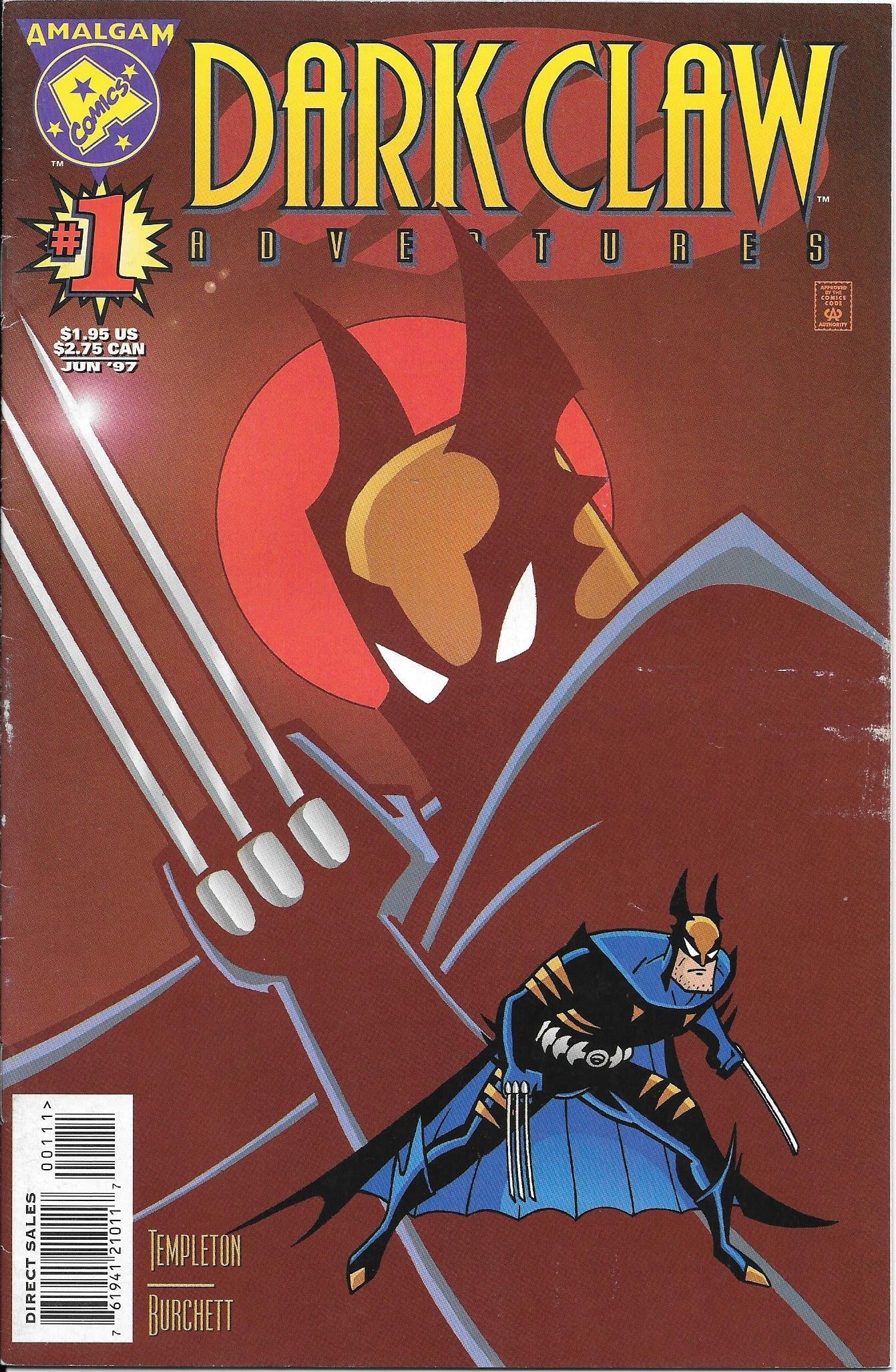 Amalgam Dark Claw Adventures #1 VF