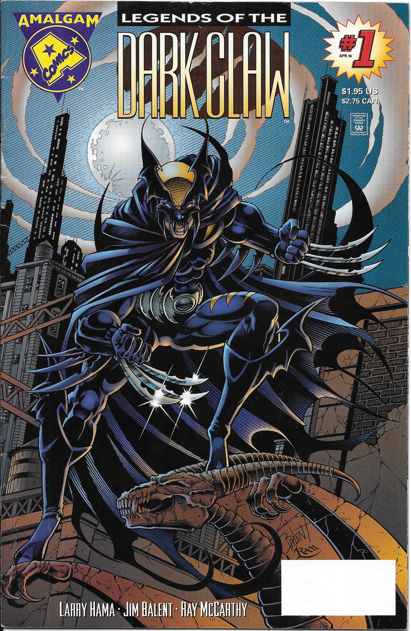 Amalgam Dark Claw #1 VF+