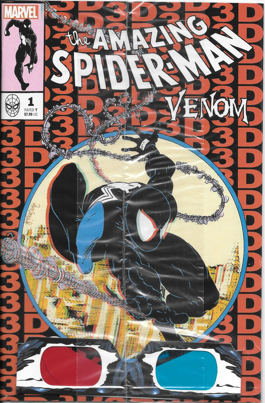 Amazing Spiderman Venom #1 (3D) (POLLYBAGGED) NM+