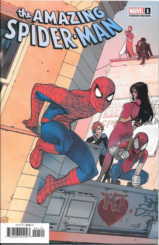 Amazing Spiderman #1 (2022) (Bengals Variant) NM+