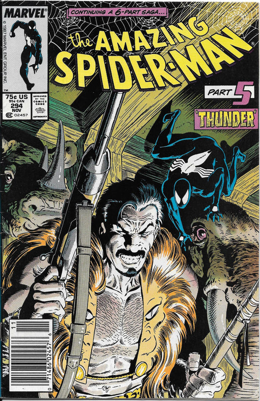 Amazing Spiderman #294 (Newsstand) VF+