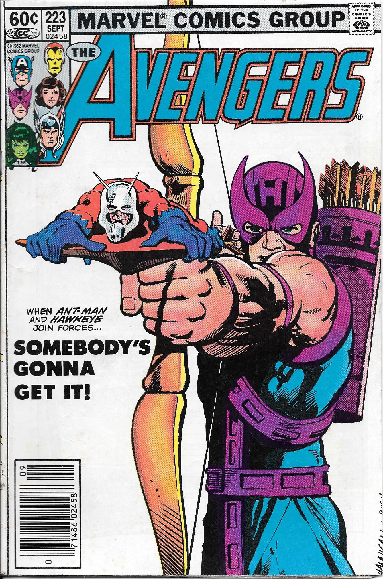 Avengers #223 VF (Newsstand)