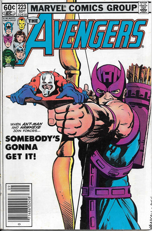 Avengers #223 VF (Newsstand)