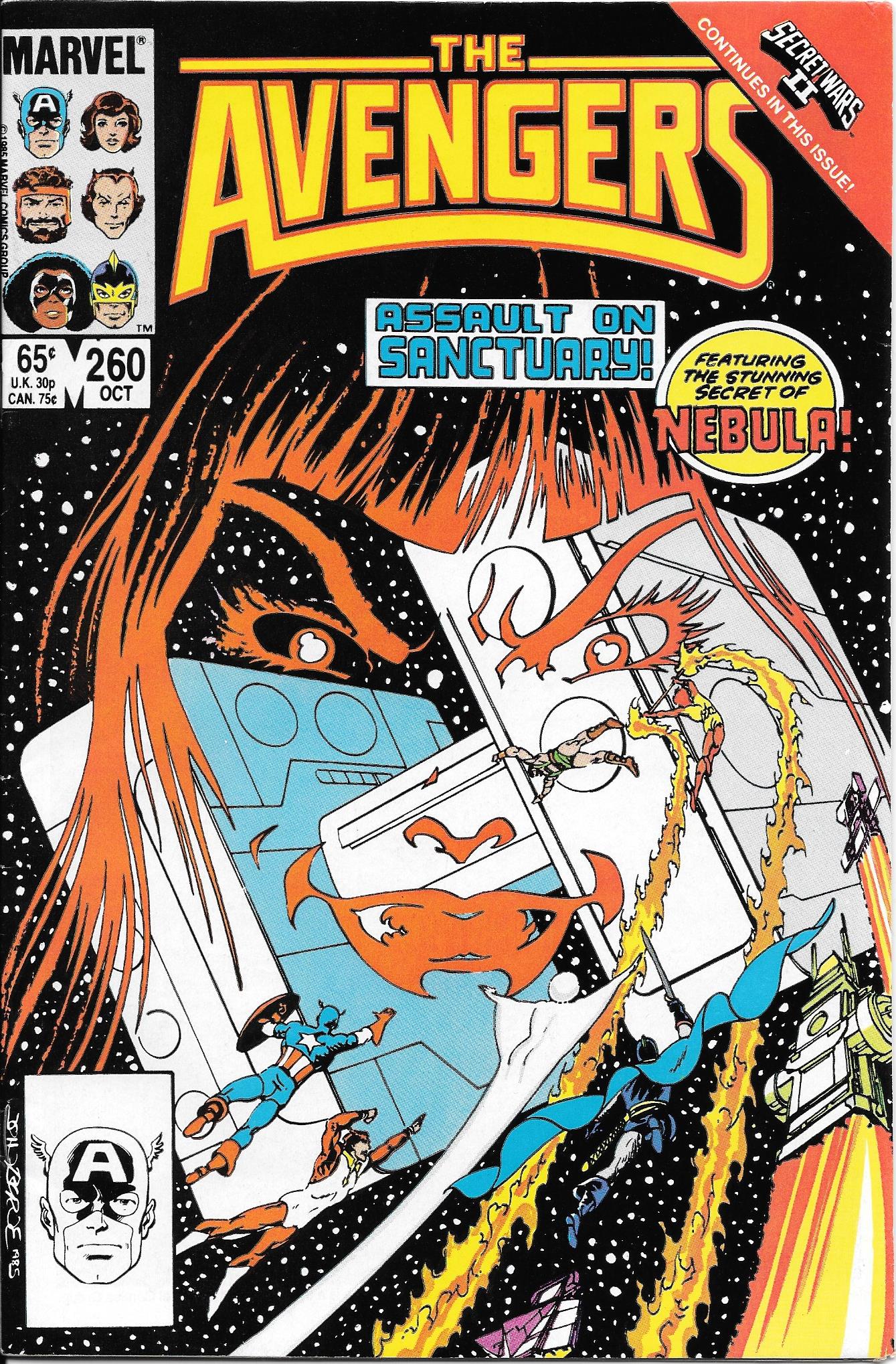 Avengers #260 NM