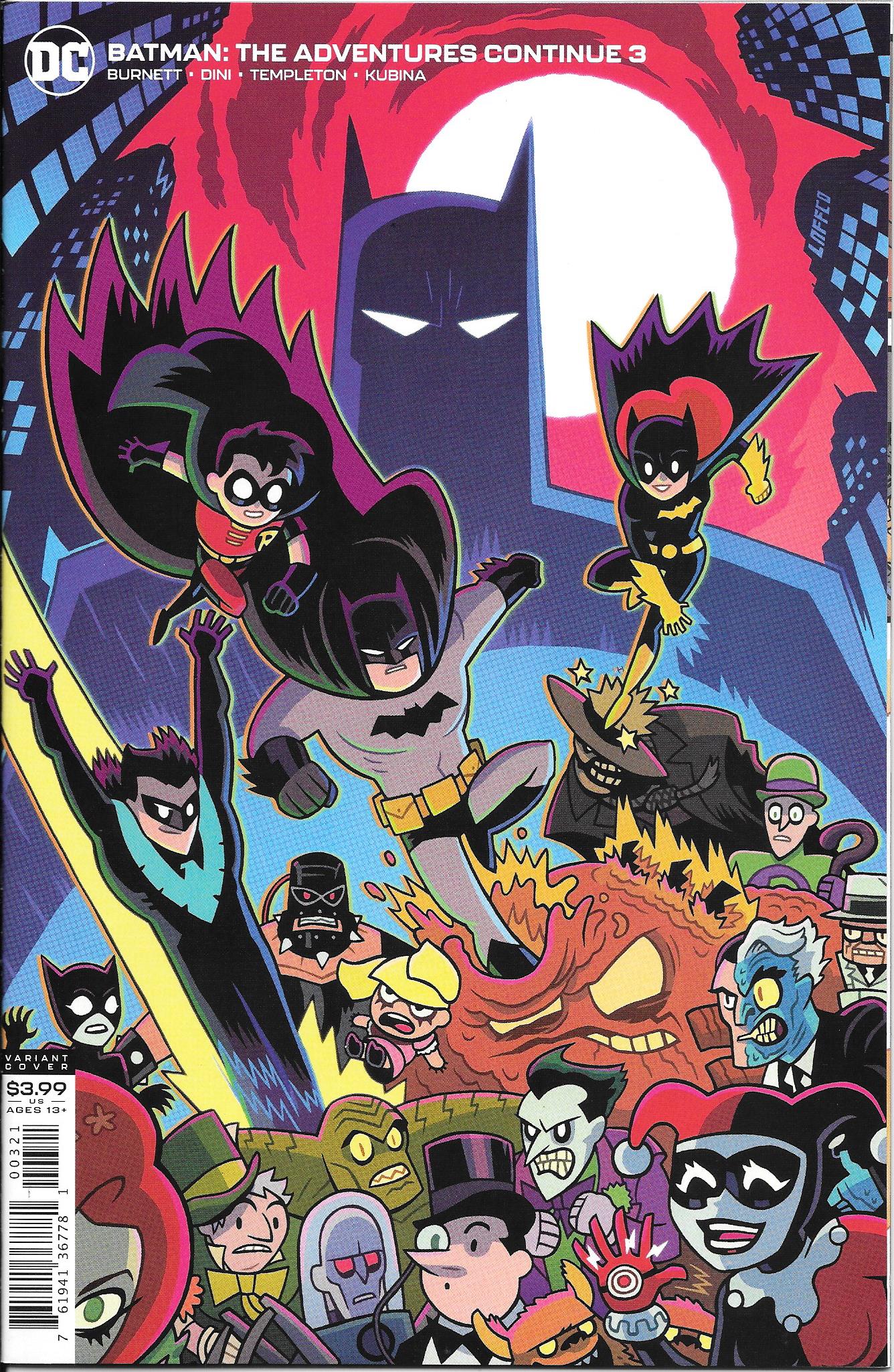 Batman The Adventures Continue #3 (Variant) NM+