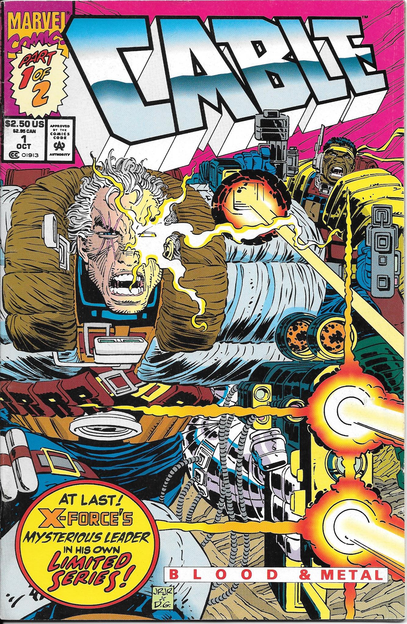 Cable #1 Blood and Metal (Newsstand) VF+