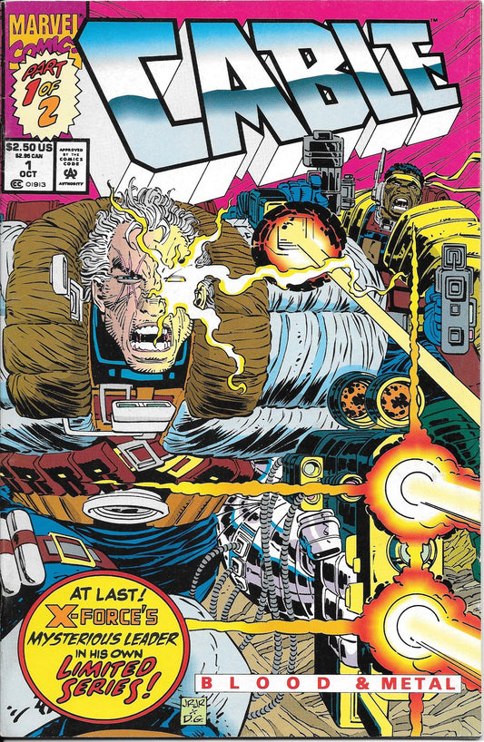 Cable #1 Blood and Metal (Newsstand) VF+