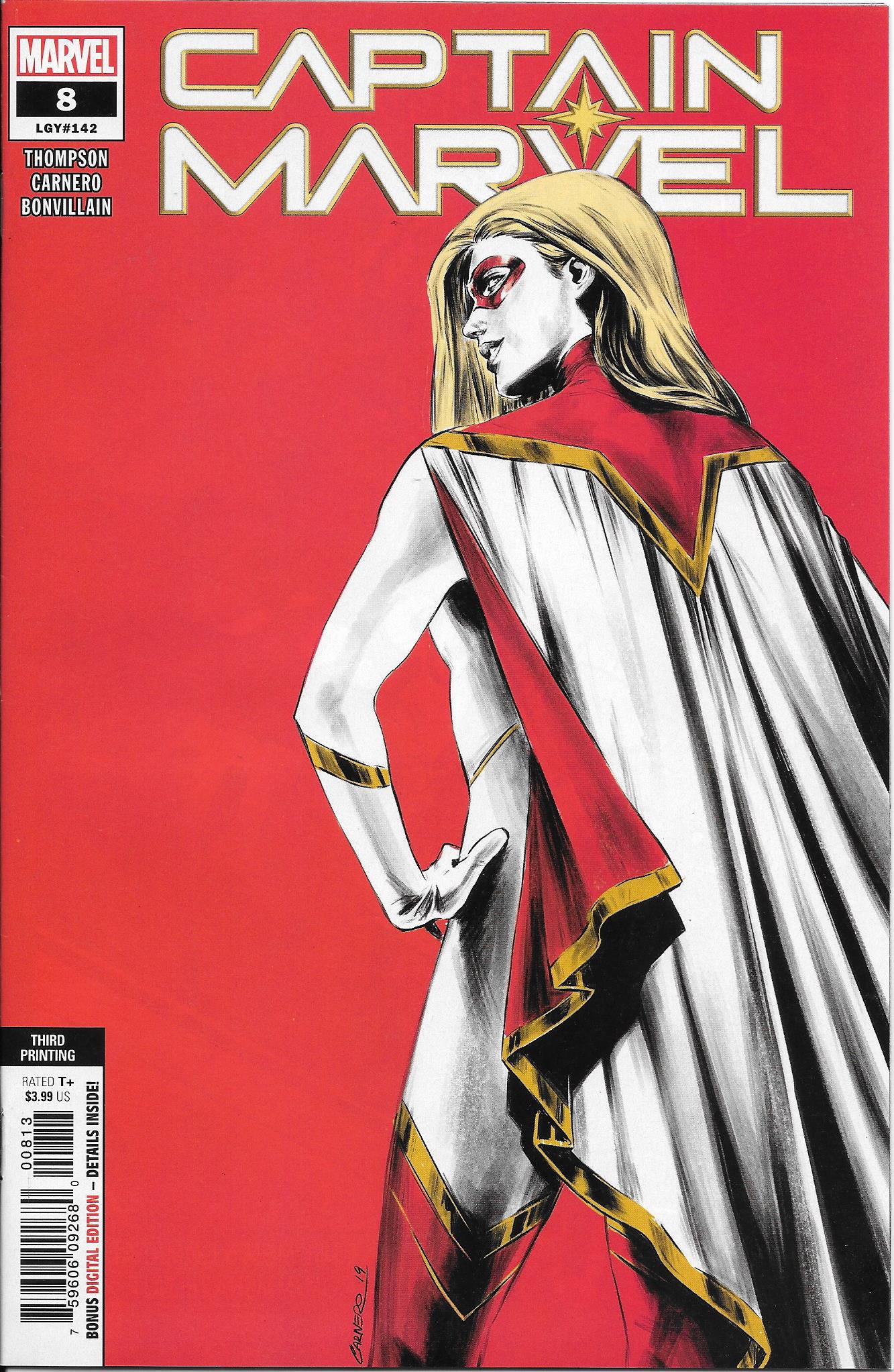 Captain Marvel #8 (3rd Print) NM