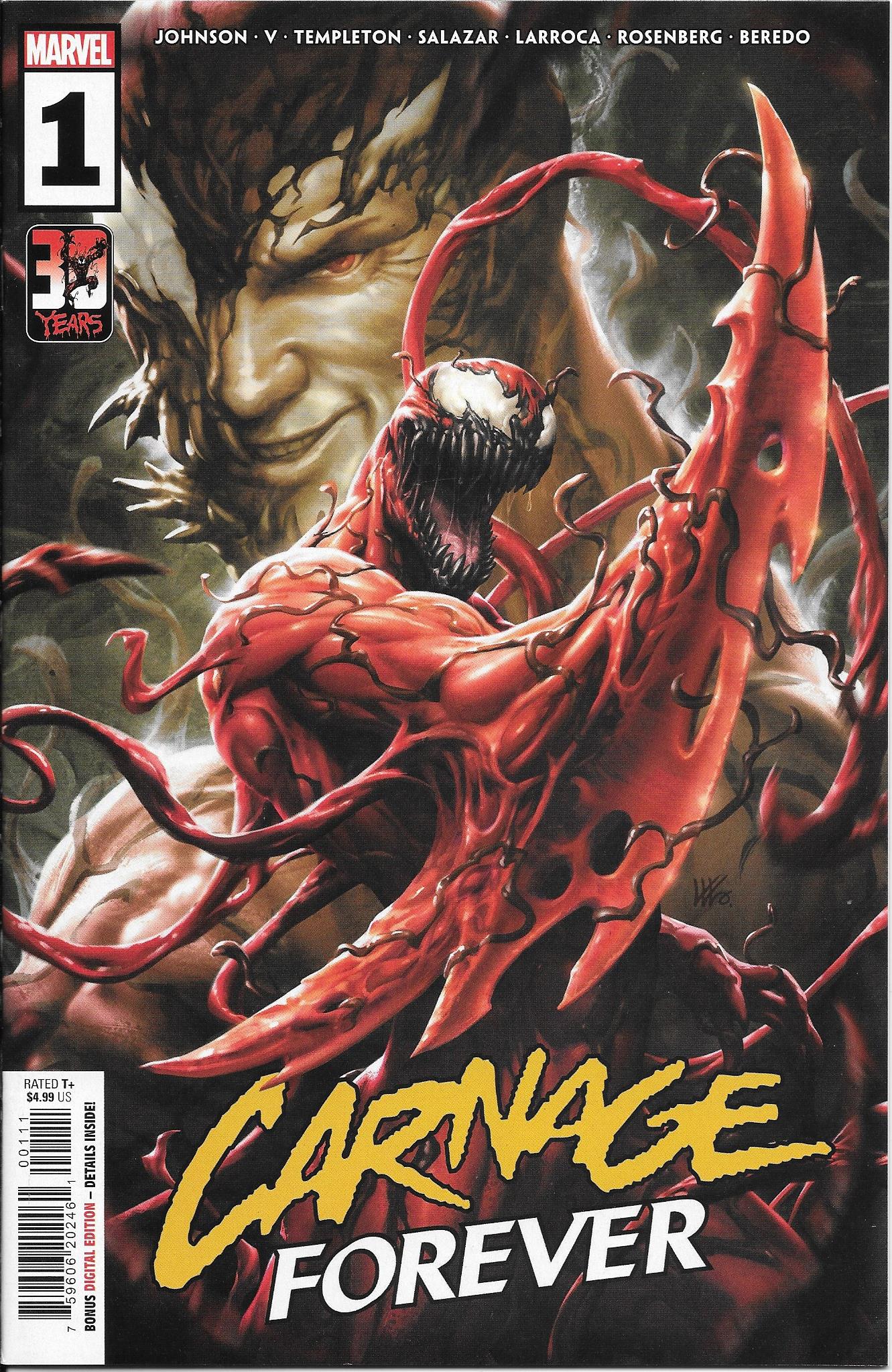 Carnage Forever #1 NM+