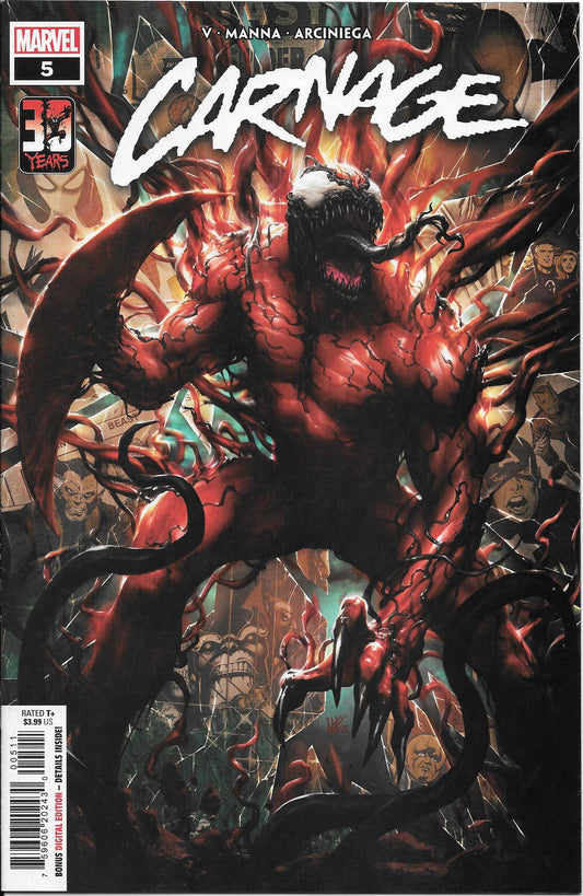 Carnage #5 NM+
