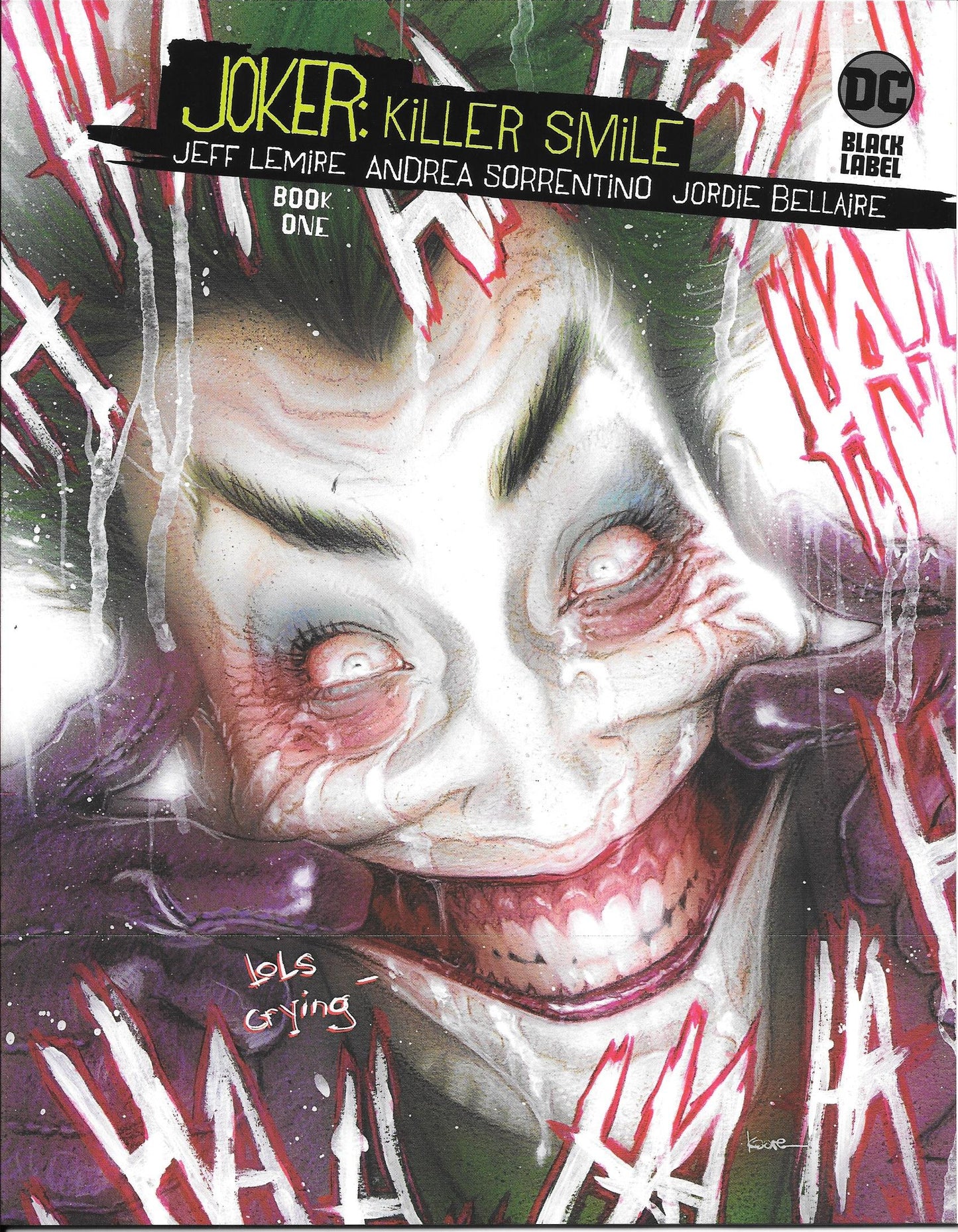 DC Black Label: Joker Killer Smile NM+