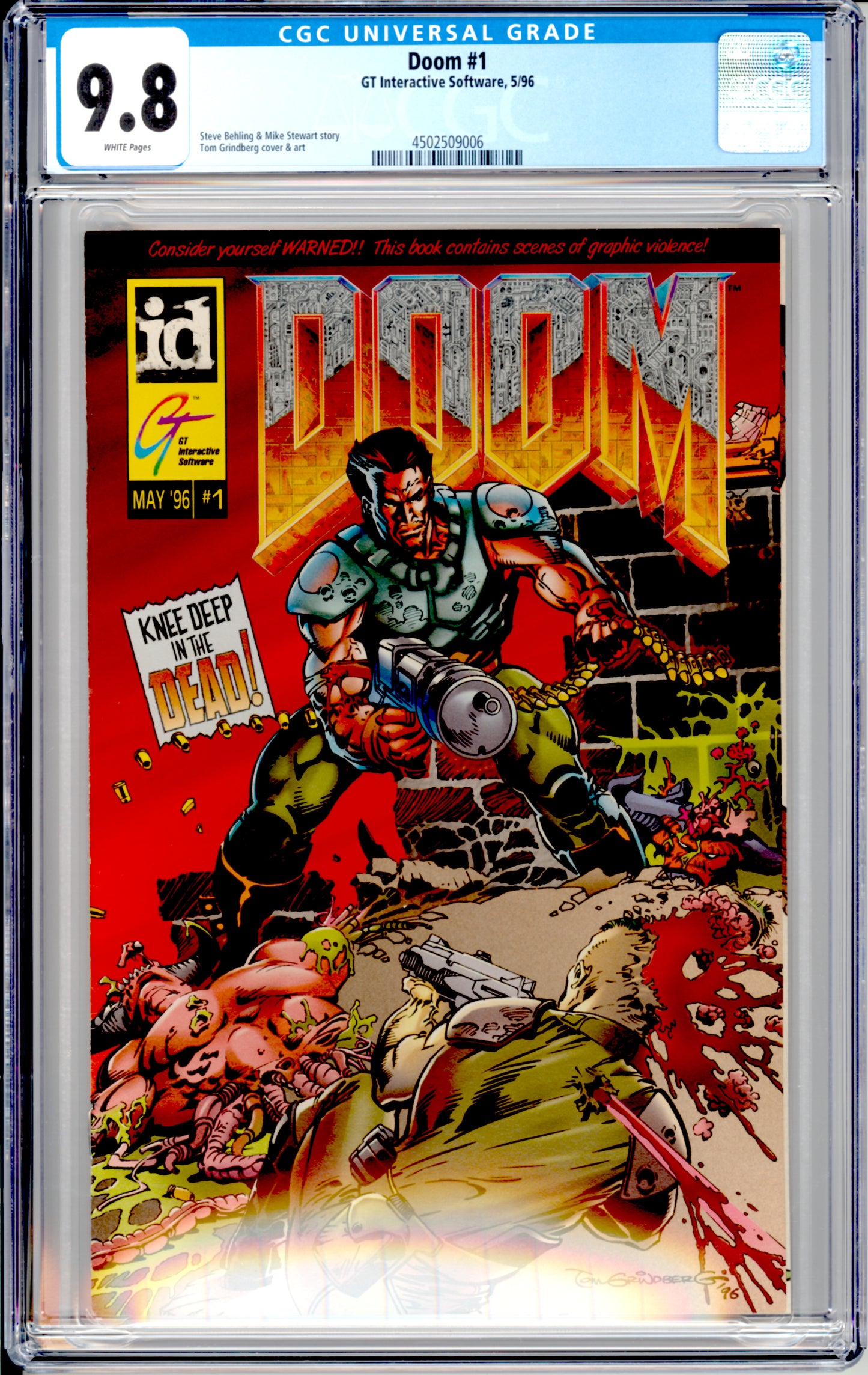 Doom #1 GT Interactive Software 1996 (First Print) (9.8)"CGC"