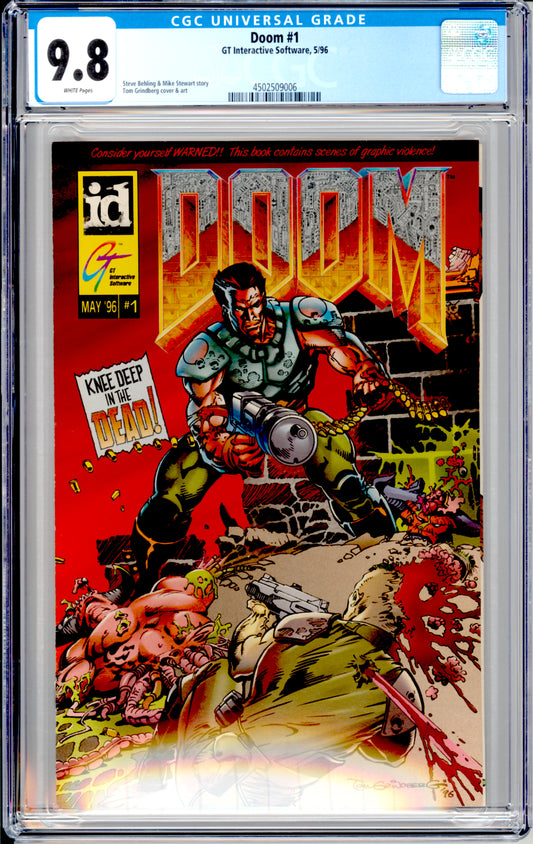 Doom #1 GT Interactive Software 1996 (First Print) (9.8)"CGC"