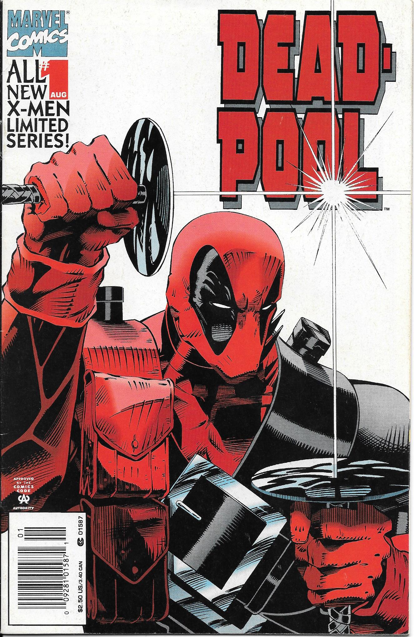 Deadpool #1 (1994) (Newsstand) VF+
