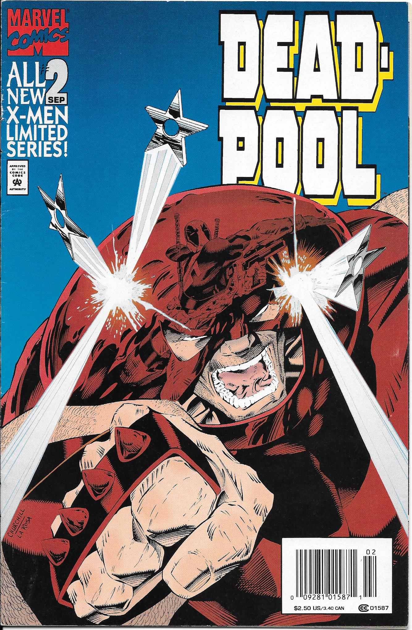 Deadpool #2 (1994) (Newsstand) NM-