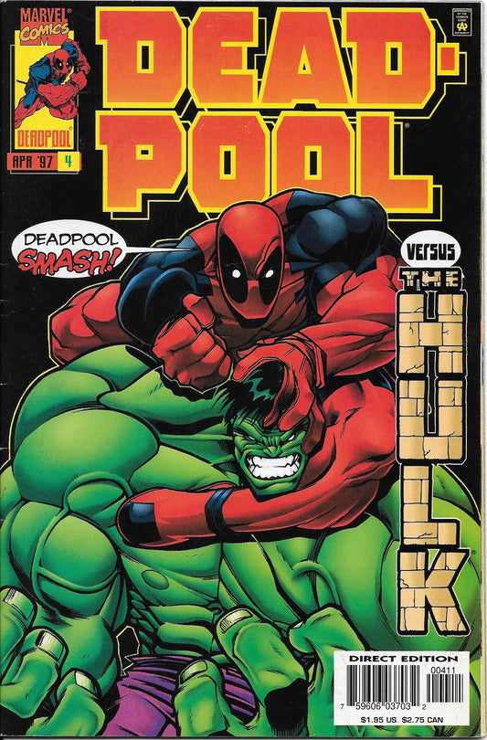 Deadpool versus The Hulk #4 VF+