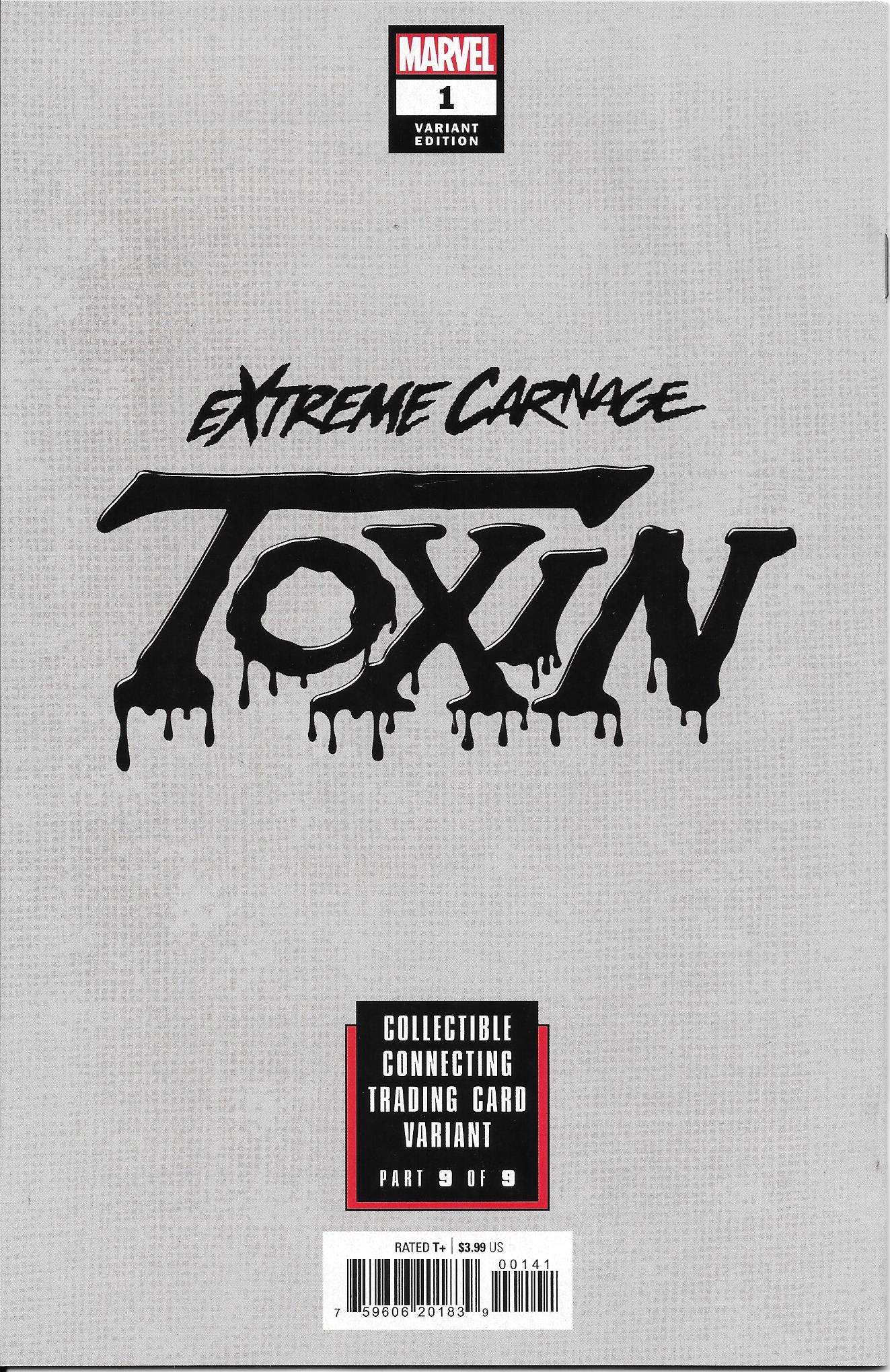 Extreme Carnage Toxin #1 NM+