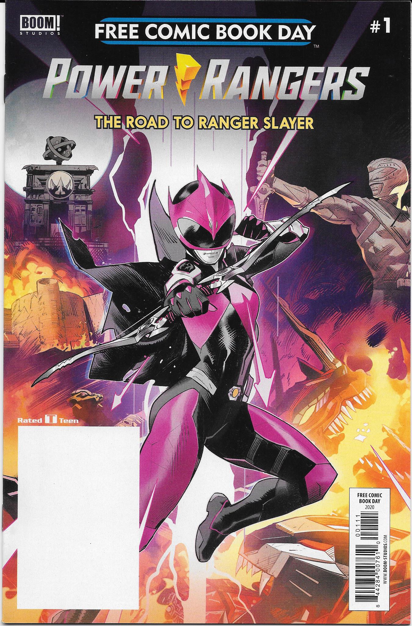 Free Comic Book Day: Power Rangers NM
