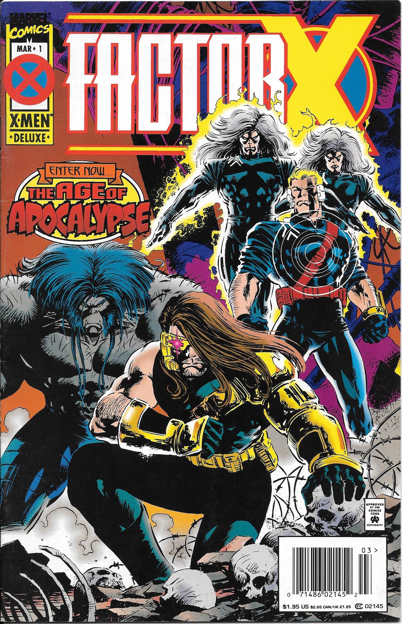Factor X #1 (Newsstand) NM-