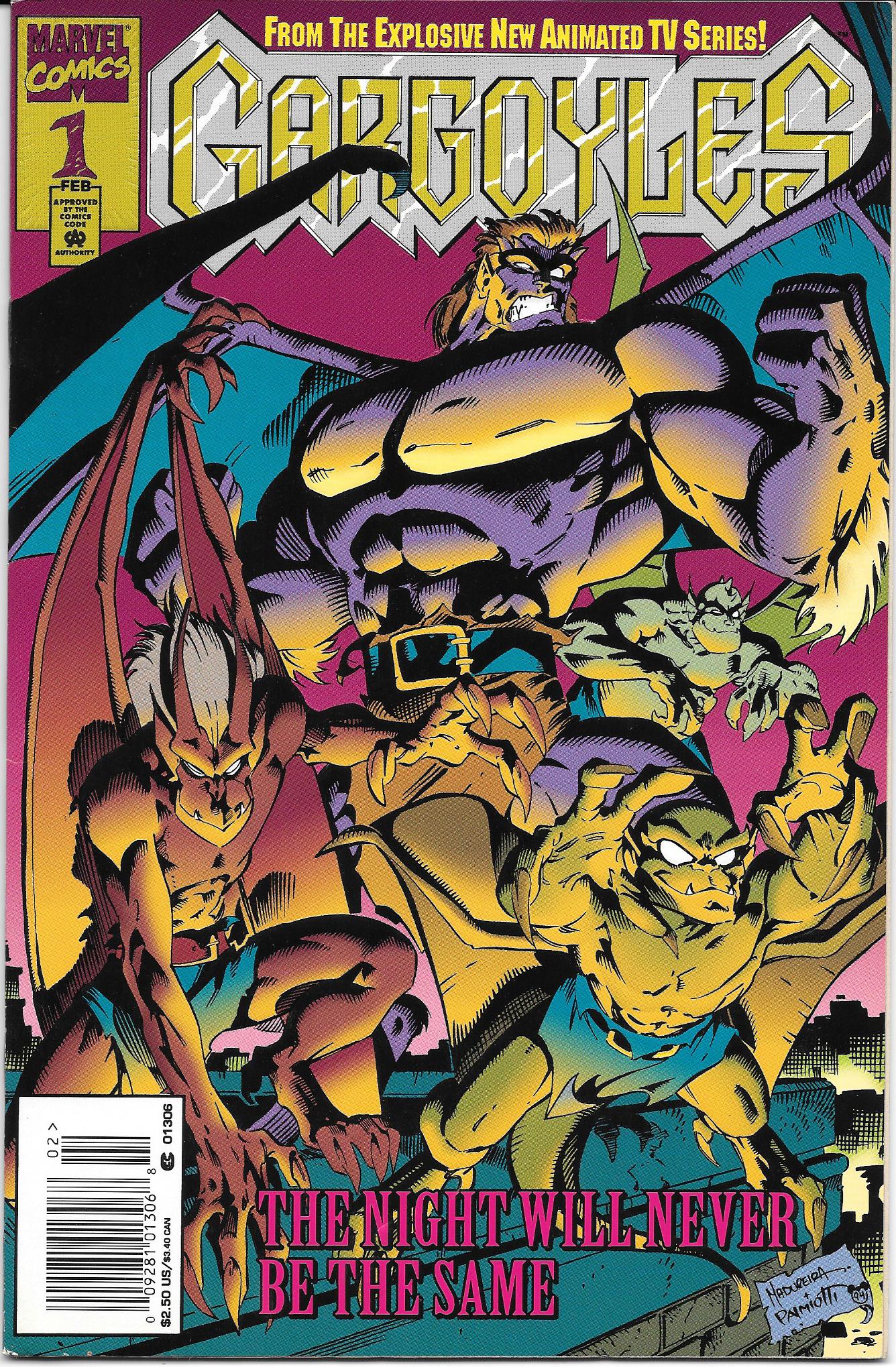 Gargoyles #1 NM (Newsstand)