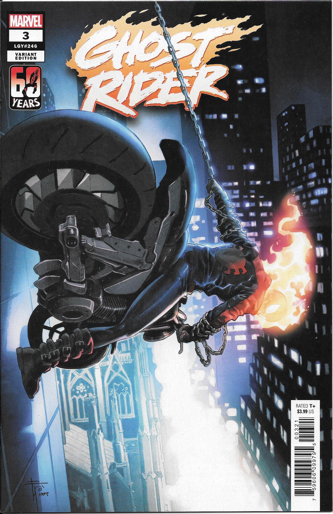 Ghost Rider #3 (Mobili Variant) NM+