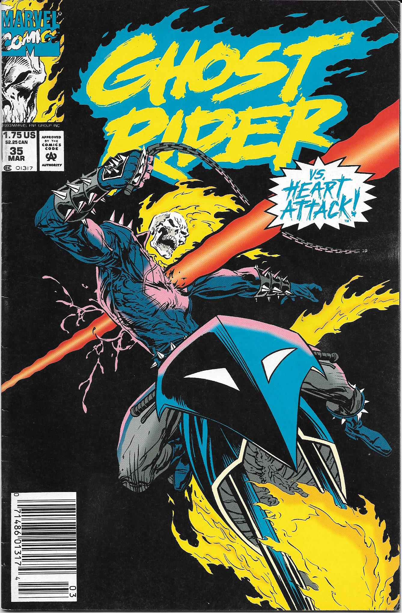 Ghost Rider #35 (Newsstand) VG
