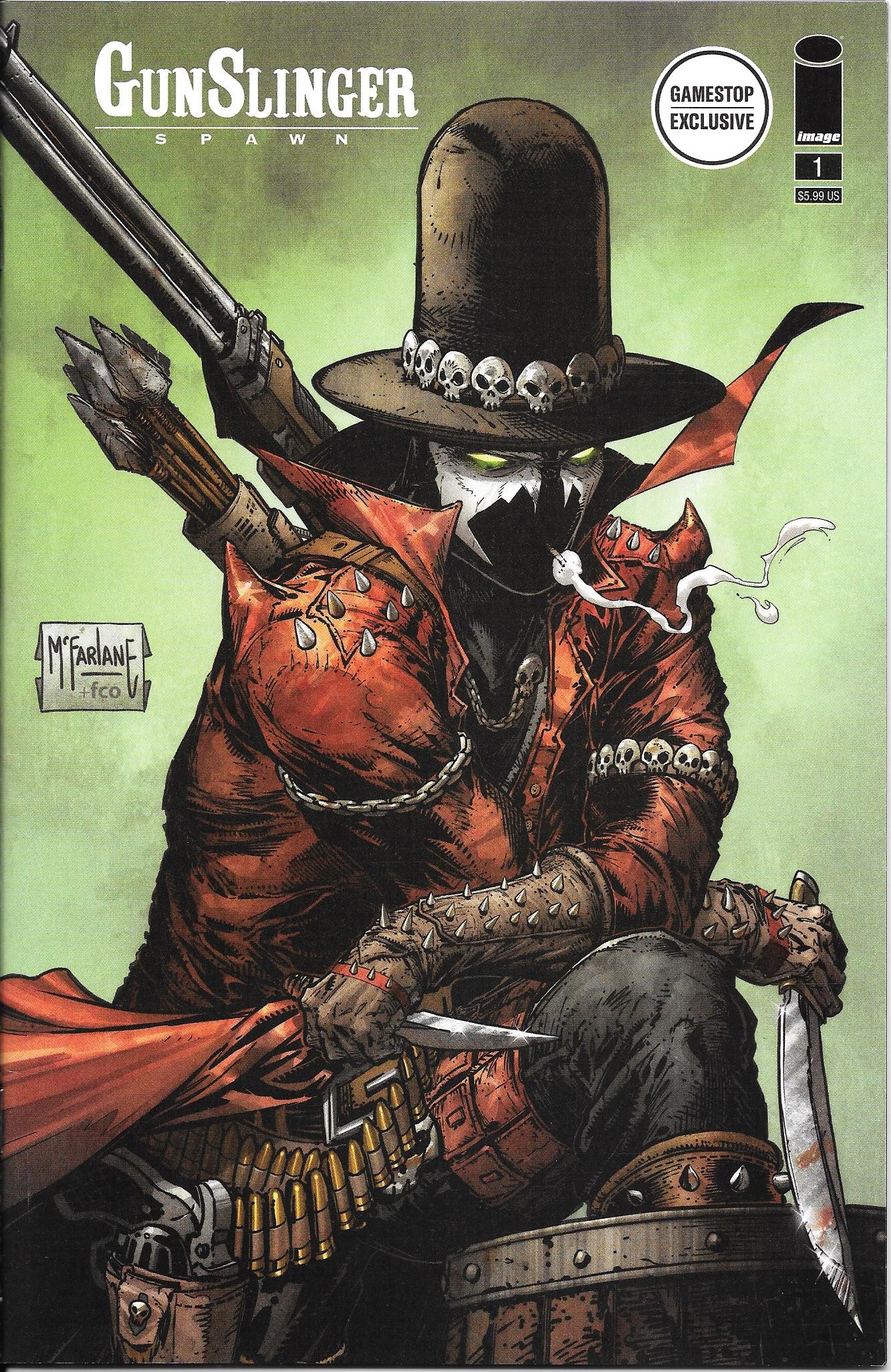Gunslinger Spawn #1 (Gamestop Exclusive) NM