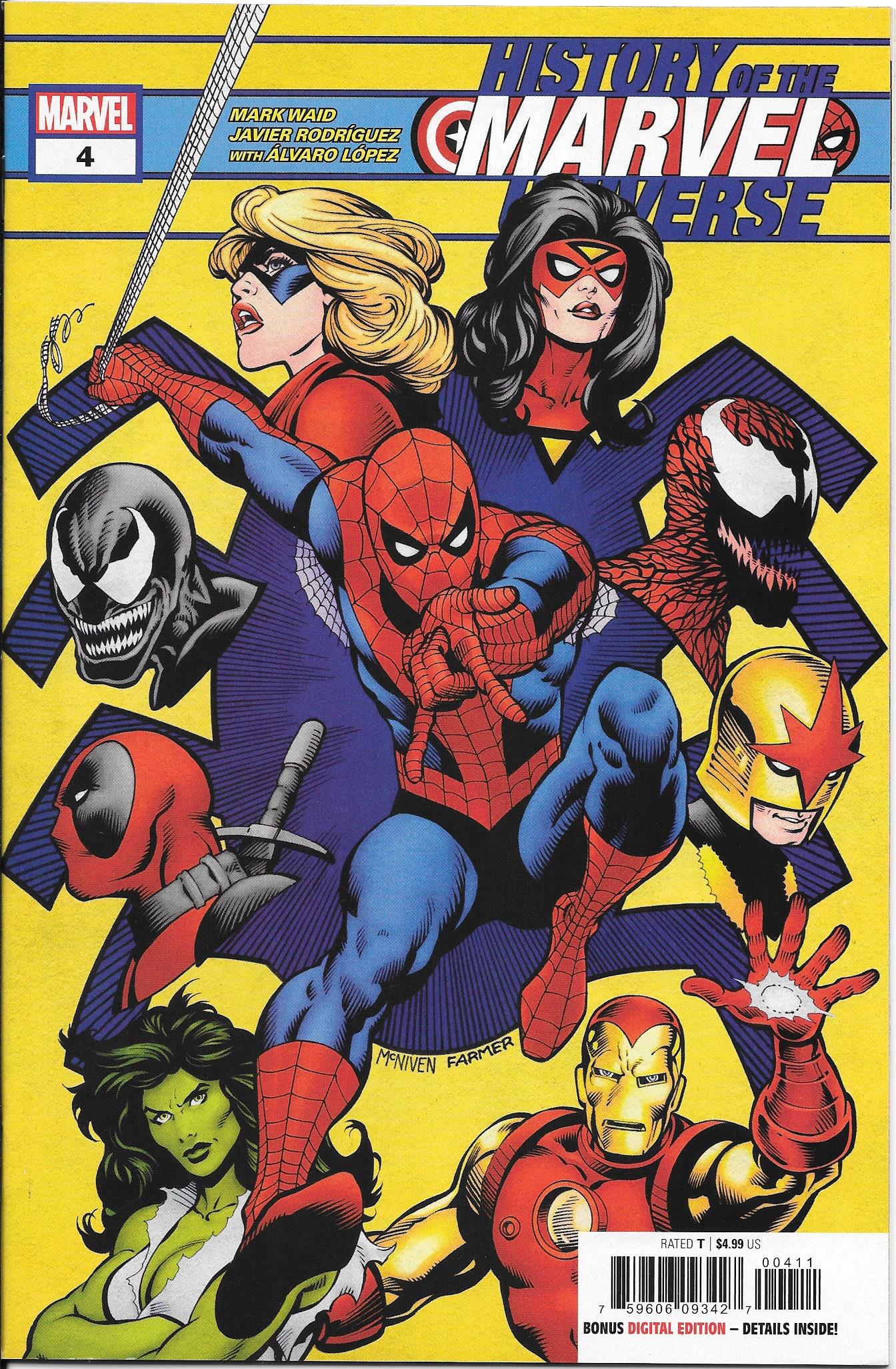 History of the Marvel Universe #4 NM+
