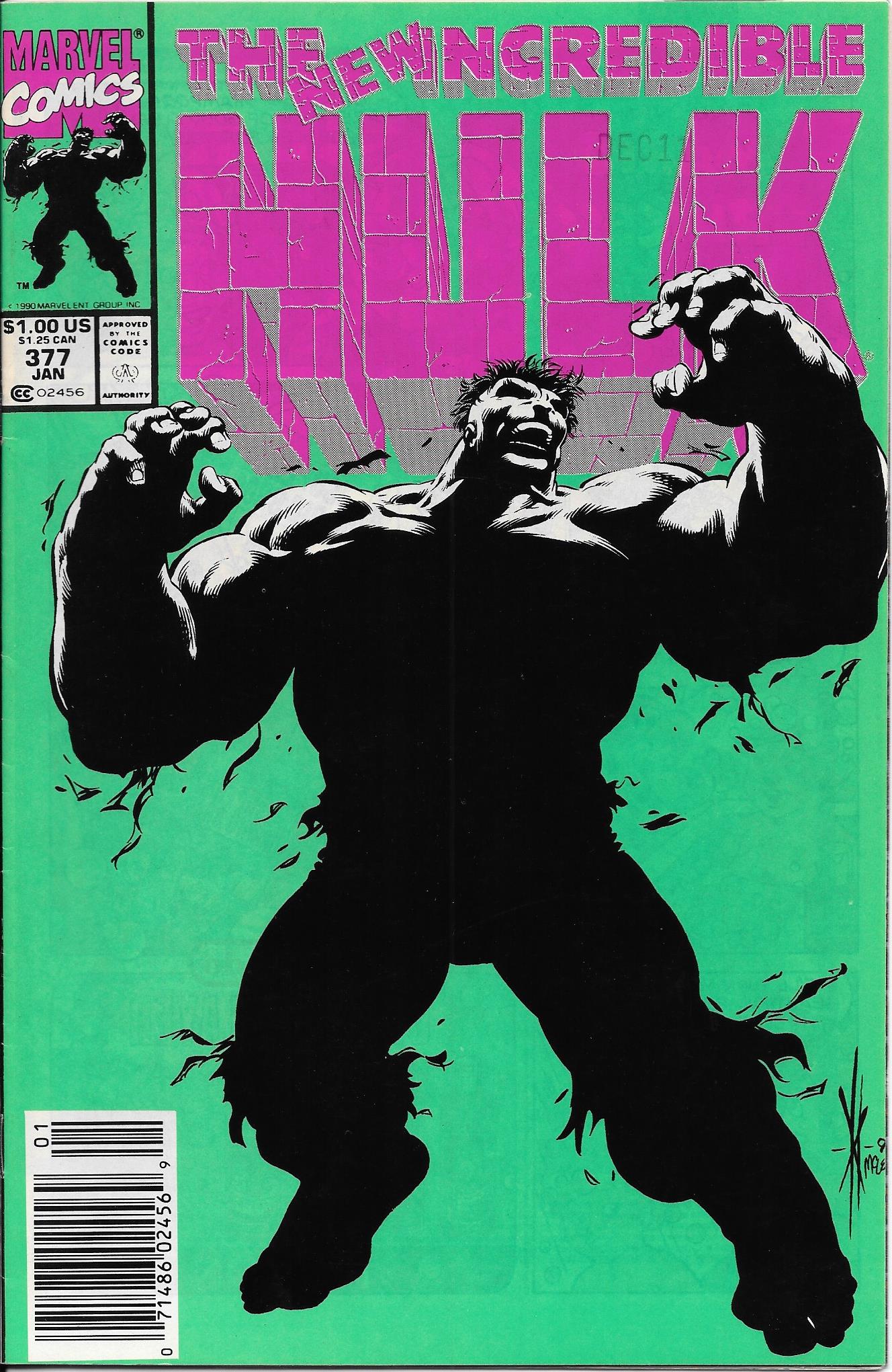 Hulk #377 (Newsstand) NM-