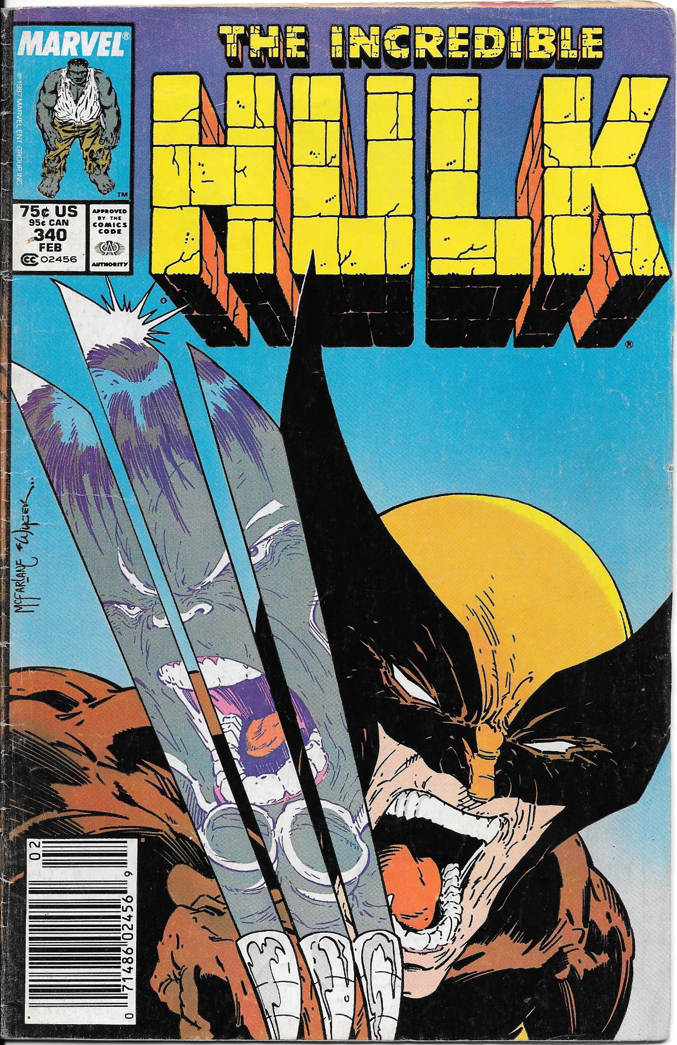Hulk #340 (Newsstand) VG