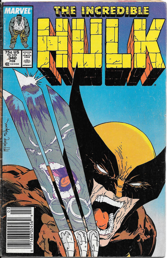 Hulk #340 (Newsstand) VG