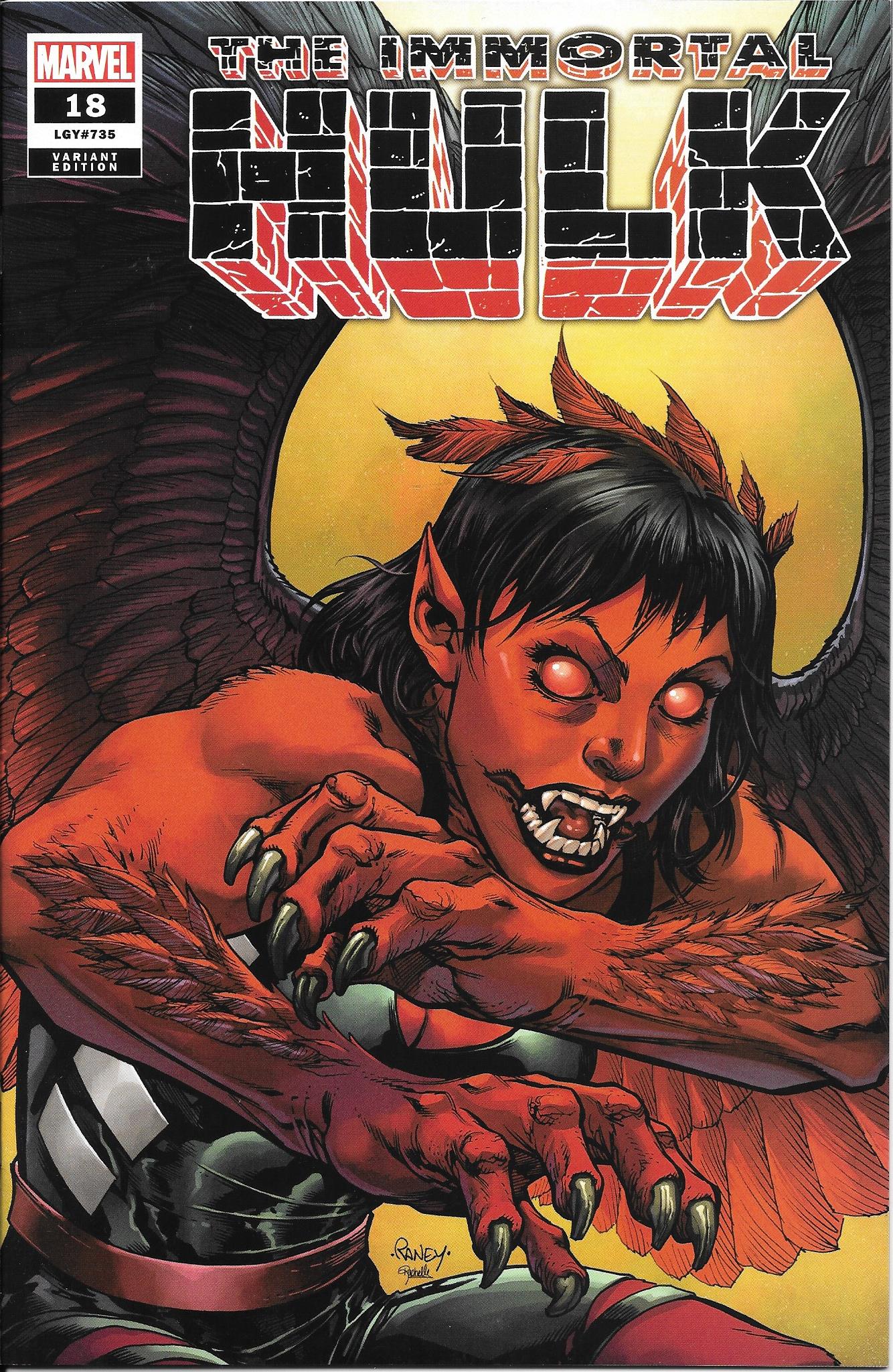 Immortal Hulk #18 (Tom Raney Variant) NM+