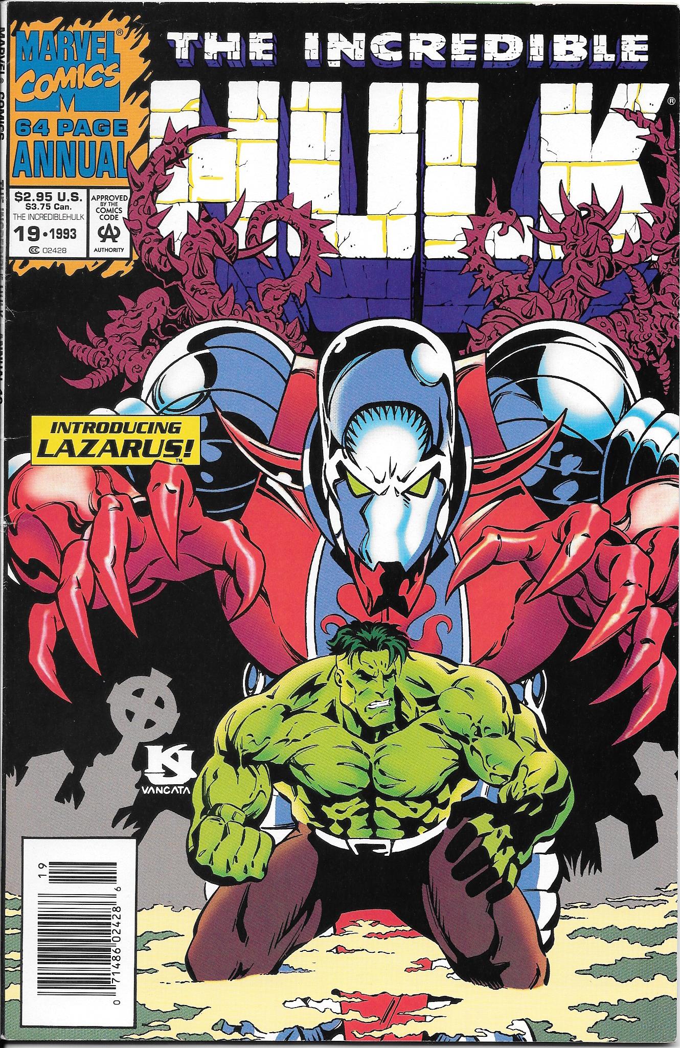 Incredible Hulk Annual #19 (Newsstand) VF