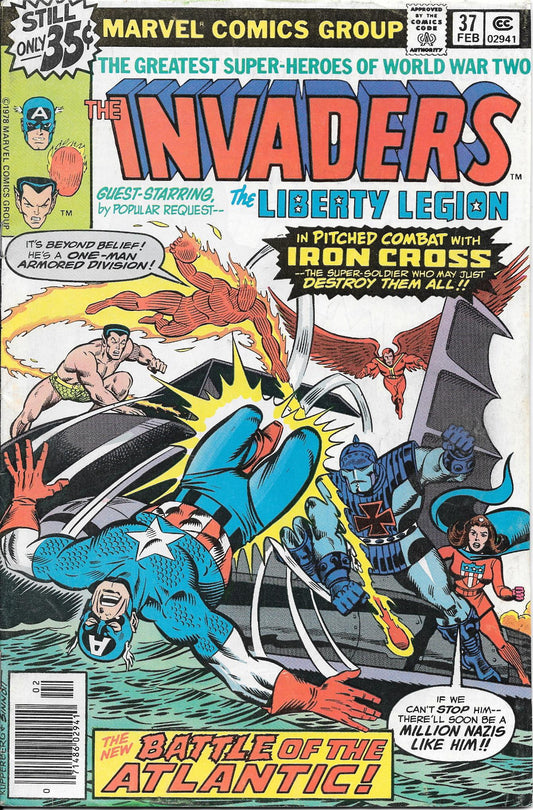Invaders #37 (Newsstand) FN