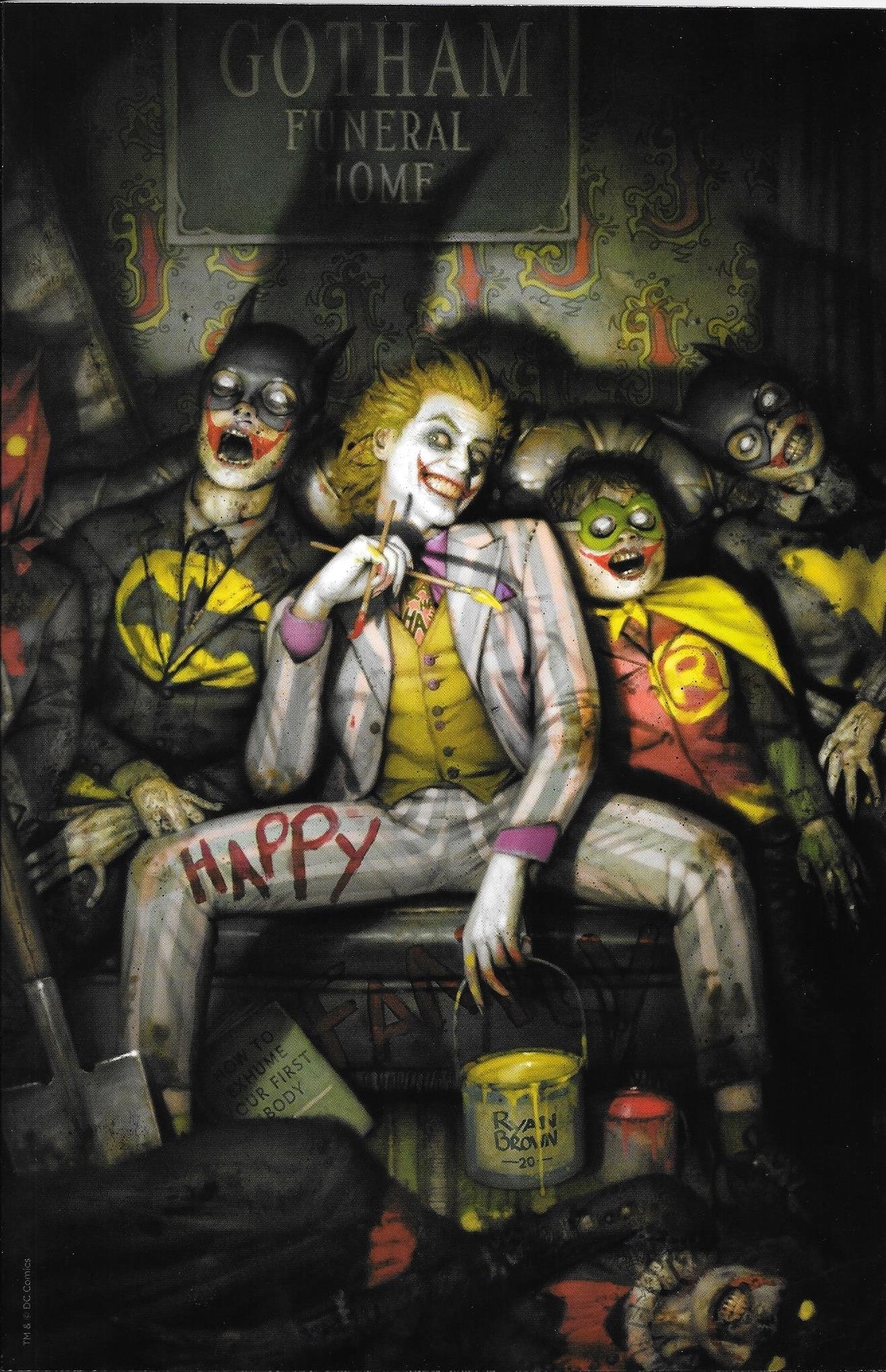 Joker 80Th Anniversary #1 NM+ (Brown Virgin Variant)