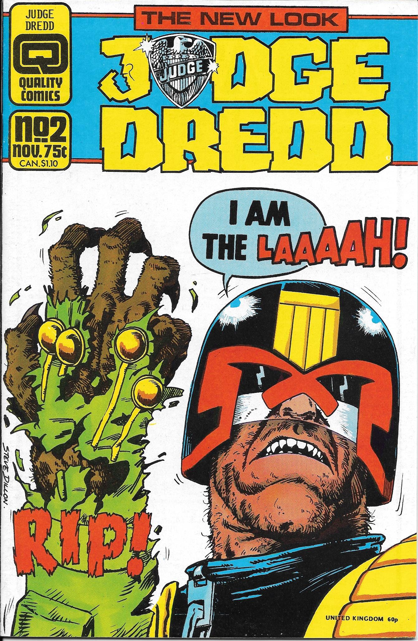 Judge Dredd #2 NM