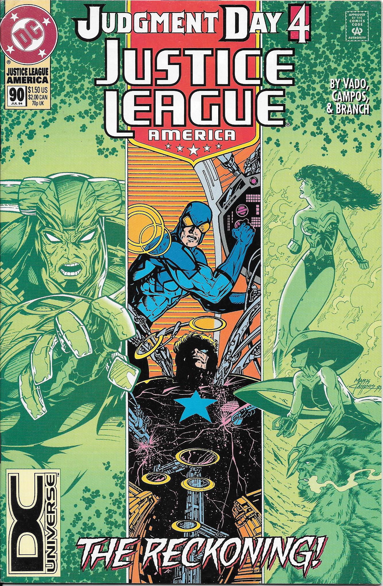 Justice League America #90 (DC Universe) -NM