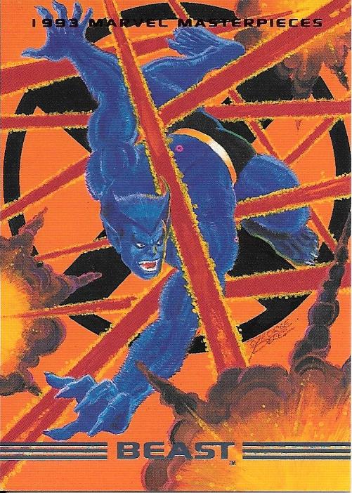 Marvel Masterpiece 1993 Beast # 17