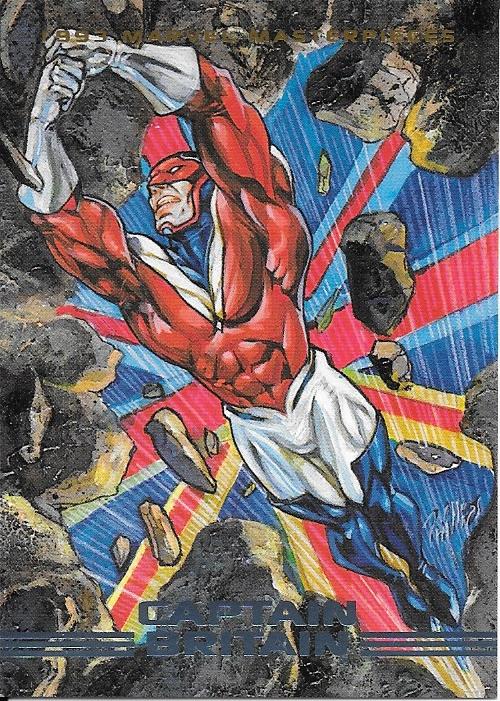 Marvel Masterpiece 1993 Captain Britain #64