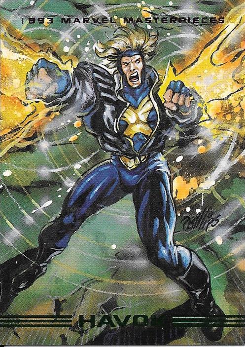 Marvel Masterpiece 1993 Havok #84