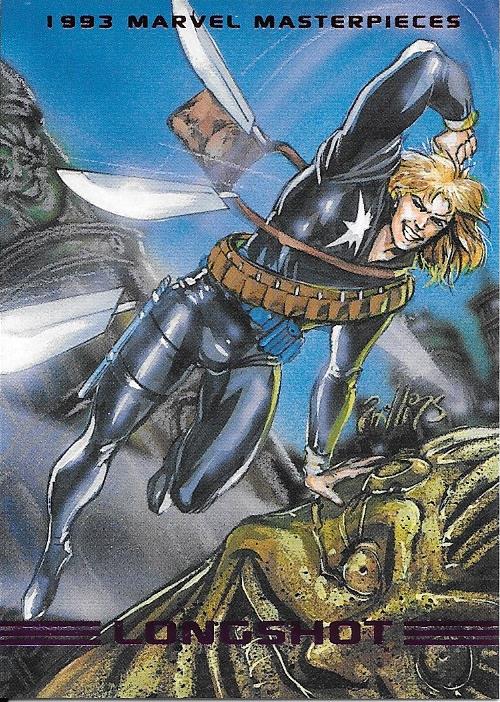 Marvel Masterpiece 1993 Longshot #52