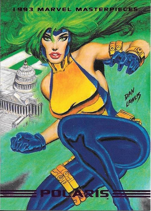 Marvel Masterpiece 1993 Polaris #51
