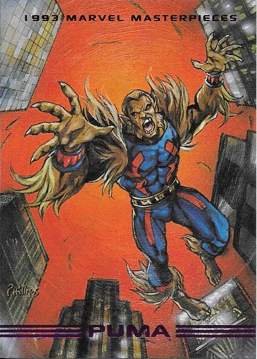 Marvel Masterpiece 1993 Puma #49