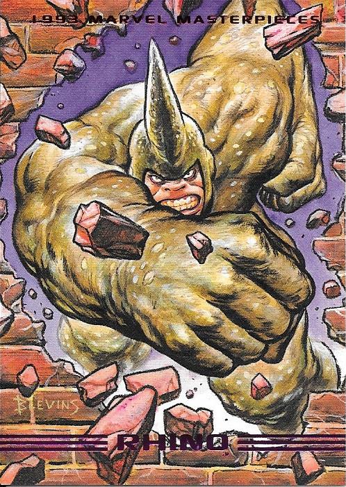 Marvel Masterpiece 1993 Rhino #48