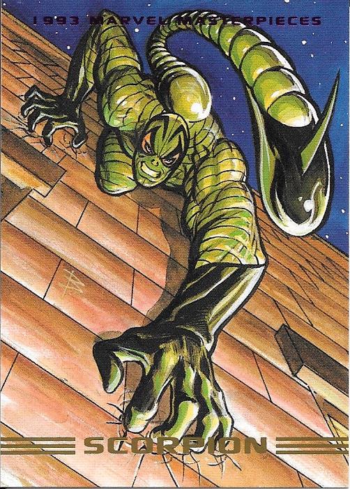 Marvel Masterpiece 1993 Scorpion #63